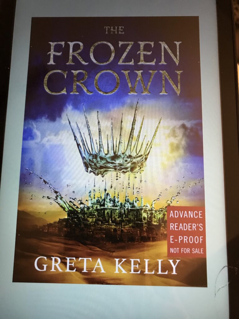 greta kelly the frozen crown